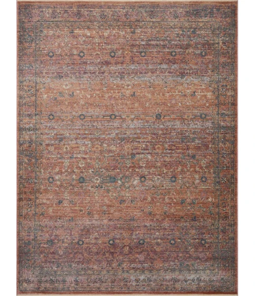 Jean Stoffer x Loloi Bradbury Sunset / Multi BRU-06 7 ft. 9 in. X 7 ft. 9 in. Round Rug