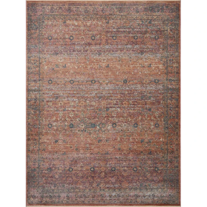 Jean Stoffer x Loloi Bradbury Sunset / Multi BRU-06 3 ft. 7 in. X 5 ft. 7 in. Rectangle Rug