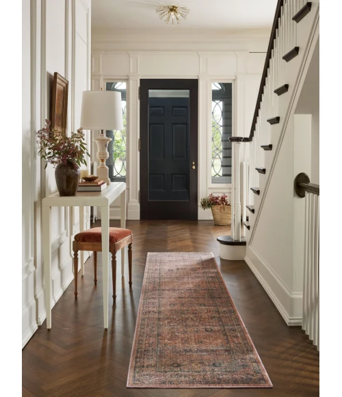 Jean Stoffer x Loloi Bradbury Sunset / Multi BRU-06 7 ft. 9 in. X 7 ft. 9 in. Round Rug