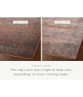 Jean Stoffer x Loloi Bradbury Sunset / Multi BRU-06 7 ft. 9 in. X 7 ft. 9 in. Round Rug
