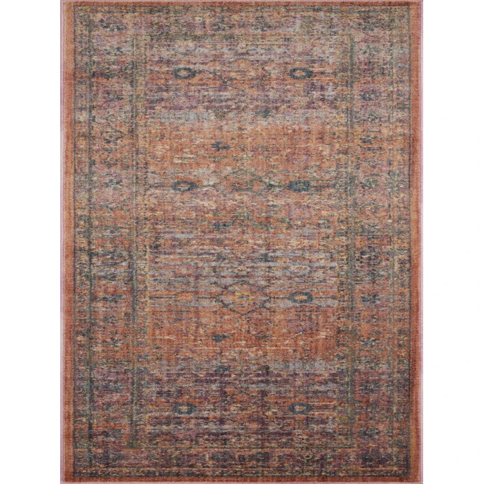 Jean Stoffer x Loloi Bradbury Sunset / Multi BRU-06 3 ft. 7 in. X 5 ft. 7 in. Rectangle Rug