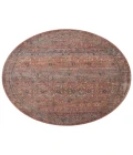 Jean Stoffer x Loloi Bradbury Sunset / Multi BRU-06 7 ft. 9 in. X 7 ft. 9 in. Round Rug