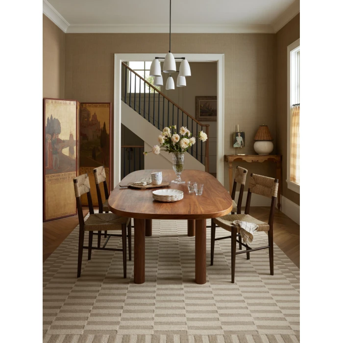 Chris Loves Julia x Loloi Bradley Ivory / Beige BRL-02 3 ft. 6 in. X 5 ft. 6 in. Rectangle Rug