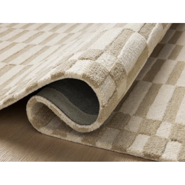 Chris Loves Julia x Loloi Bradley Ivory / Beige BRL-02 3 ft. 6 in. X 5 ft. 6 in. Rectangle Rug