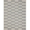 Chris Loves Julia x Loloi Bradley Ivory / Grey BRL-03 2 ft. 3 in. X 3 ft. 9 in. Rectangle Rug
