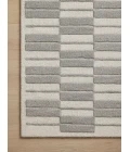 Chris Loves Julia x Loloi Bradley Ivory / Grey BRL-03 3 ft. 6 in. X 5 ft. 6 in. Rectangle Rug