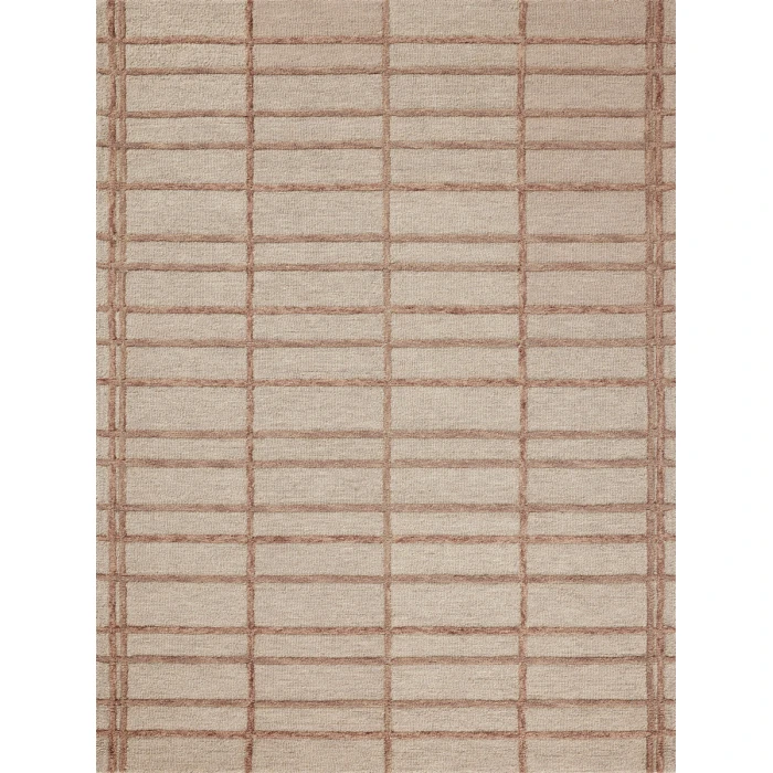 Chris Loves Julia x Loloi Bradley Rose / Blush BRL-04 7 ft. 9 in. X 9 ft. 9 in. Rectangle Rug