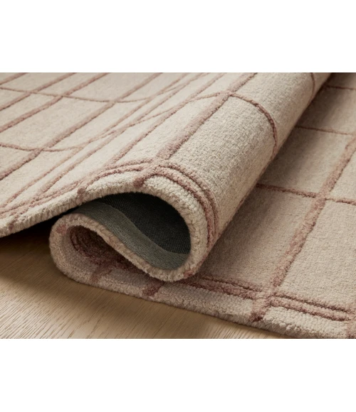 Chris Loves Julia x Loloi Bradley Rose / Blush BRL-04 3 ft. X 7 ft. Rectangle Rug