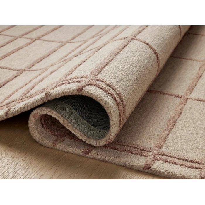 Chris Loves Julia x Loloi Bradley Rose / Blush BRL-04 7 ft. 9 in. X 9 ft. 9 in. Rectangle Rug