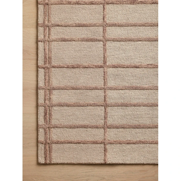 Chris Loves Julia x Loloi Bradley Rose / Blush BRL-04 7 ft. 9 in. X 9 ft. 9 in. Rectangle Rug