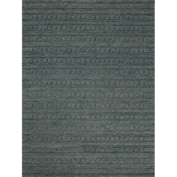 Chris Loves Julia x Loloi Bradley Teal / Teal BRL-05 7 ft. 9 in. X 9 ft. 9 in. Rectangle Rug
