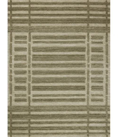 Chris Loves Julia x Loloi Bradley Sage / Olive BRL-07 18 in. X 18 in. Sample Rug