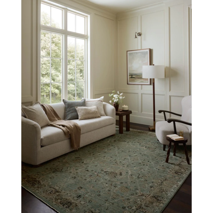 Loloi Briar Aqua / Olive BRR-02 13ft. X 15ft.-9in. Rect. Rug