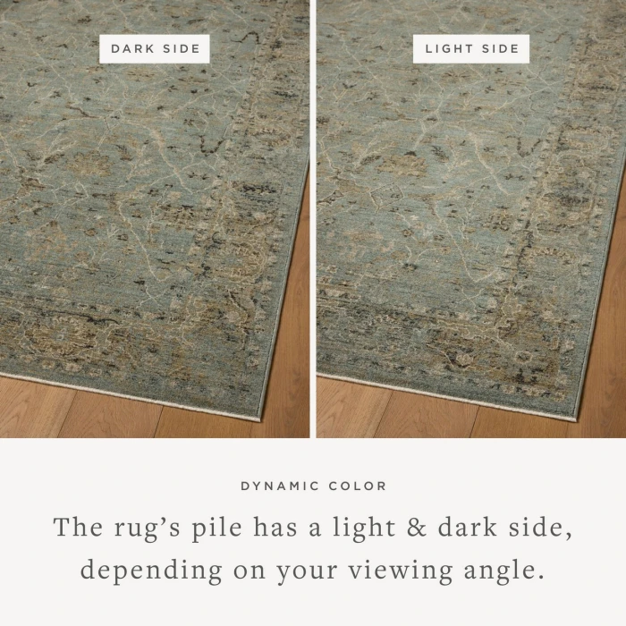 Loloi Briar Aqua / Olive BRR-02 13ft. X 15ft.-9in. Rect. Rug