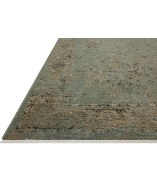 Loloi Briar Aqua / Olive BRR-02 9ft.-3in. X 13ft. Rect. Rug