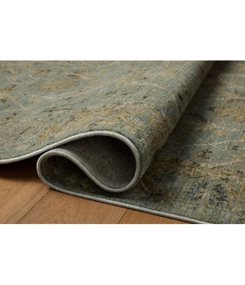 Loloi Briar Aqua / Olive BRR-02 9ft.-3in. X 13ft. Rect. Rug