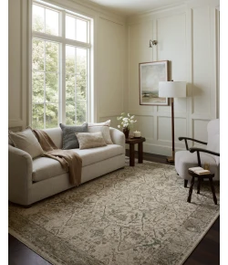 Loloi Briar Ivory / Sage BRR-02 3ft.-7in. X 5ft.-7in. Rect. Rug
