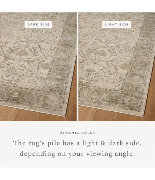 Loloi Briar Ivory / Sage BRR-02 11ft. X 11ft. Square Rug