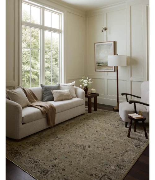 Loloi Briar Olive / Stone BRR-02 3ft.-7in. X 7ft.-9in. Rect. Rug