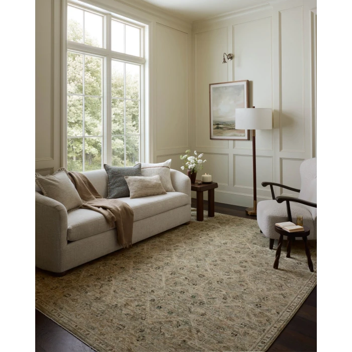 Loloi Briar Silver / Moss BRR-03 6ft.-7in. X 9ft.-2in. Rect. Rug