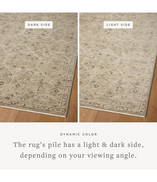 Loloi Briar Silver / Moss BRR-03 3ft.-7in. X 7ft.-9in. Rect. Rug