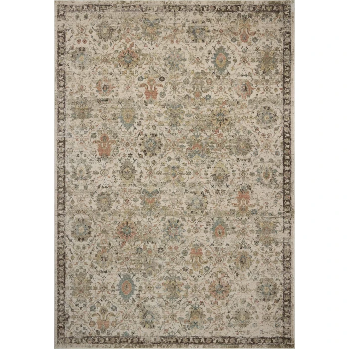 Loloi Briar Ivory / Multi BRR-04 9ft.-3in. X 9ft.-3in. Round Rug