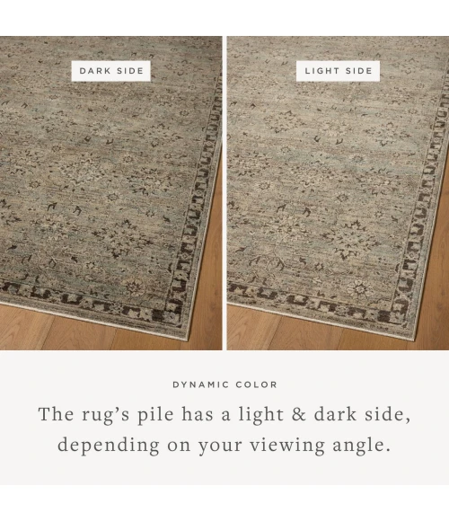 Loloi Briar Mist / Granite BRR-06 3ft.-7in. X 7ft.-9in. Rect. Rug
