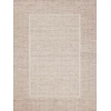 Chris Loves Julia x Loloi Briggs Blush / Ivory BRG-01 7 ft. 9 in. X 9 ft. 9 in. Rectangle Rug