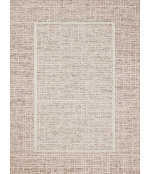 Chris Loves Julia x Loloi Briggs Blush / Ivory BRG-01 7 ft. 9 in. X 9 ft. 9 in. Rectangle Rug