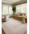 Chris Loves Julia x Loloi Briggs Blush / Ivory BRG-01 7 ft. 9 in. X 9 ft. 9 in. Rectangle Rug