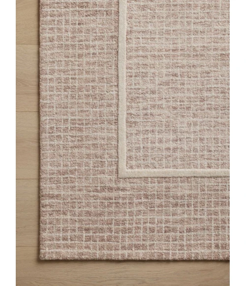 Chris Loves Julia x Loloi Briggs Blush / Ivory BRG-01 7 ft. 9 in. X 9 ft. 9 in. Rectangle Rug