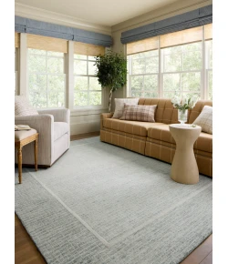 Chris Loves Julia x Loloi Briggs Mist / Ivory BRG-01 7 ft. 9 in. X 9 ft. 9 in. Rectangle Rug