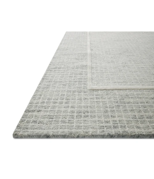 Chris Loves Julia x Loloi Briggs Mist / Ivory BRG-01 7 ft. 9 in. X 9 ft. 9 in. Rectangle Rug
