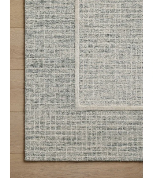 Chris Loves Julia x Loloi Briggs Mist / Ivory BRG-01 7 ft. 9 in. X 9 ft. 9 in. Rectangle Rug