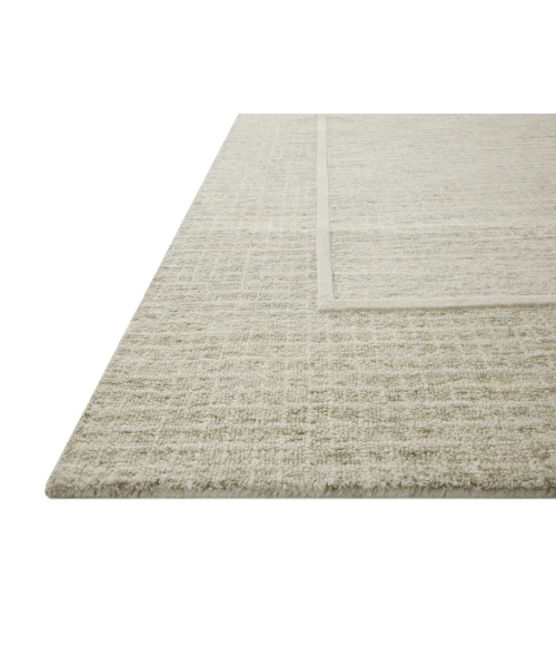 Chris Loves Julia x Loloi Briggs Sage / Ivory BRG-01 7 ft. 9 in. X 9 ft. 9 in. Rectangle Rug
