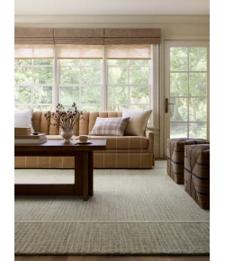 Chris Loves Julia x Loloi Briggs Sage / Ivory BRG-01 7 ft. 9 in. X 9 ft. 9 in. Rectangle Rug