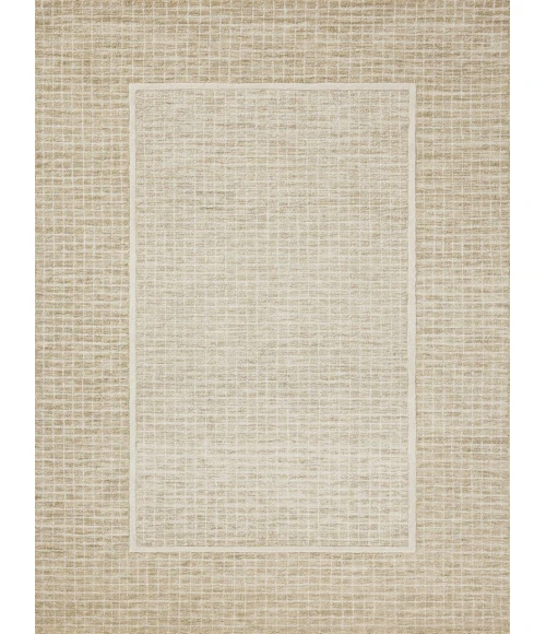 Chris Loves Julia x Loloi Briggs Wheat / Ivory BRG-01 7 ft. 9 in. X 9 ft. 9 in. Rectangle Rug