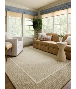 Chris Loves Julia x Loloi Briggs Wheat / Ivory BRG-01 7 ft. 9 in. X 9 ft. 9 in. Rectangle Rug