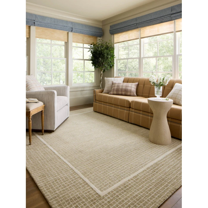Chris Loves Julia x Loloi Briggs Wheat / Ivory BRG-01 2 ft. 6 in. X 9 ft. 9 in. Rectangle Rug