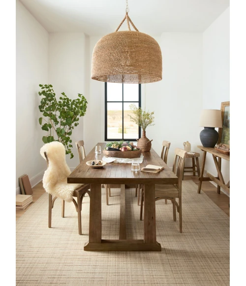 Loloi Brooks Oatmeal BRO-01 3 ft. 6 in. X 5 ft. 6 in. Rectangle Rug