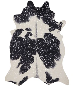 Loloi Bryce BZ-01 BLACK / SILVER Area Rug 3 ft. 10 in. X 5 ft. Rectangle