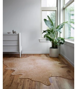 Loloi Bryce BZ-05 TAN / GOLD Area Rug 3 ft. 10 in. X 5 ft. Rectangle