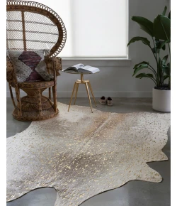 Loloi Bryce BZ-07 PEWTER / GOLD Area Rug 5 ft. X 6 ft. 6 in. Rectangle