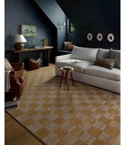 Chris Loves Julia x Loloi Calvin Apricot / Ivory CLV-01 9ft.-6in. X 12ft.-6in. Rect. Rug