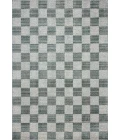 Chris Loves Julia x Loloi Calvin Blue / Ivory CLV-01 7ft.-10in. X 7ft.-10in. Round Rug