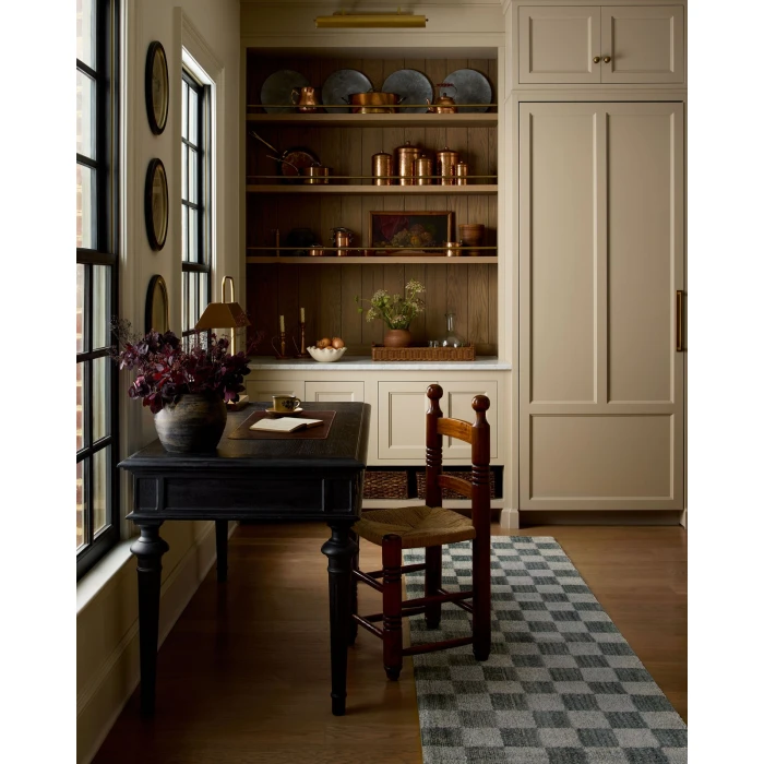 Chris Loves Julia x Loloi Calvin Blue / Ivory CLV-01 2ft.-7in. X 10ft. Rect. Rug
