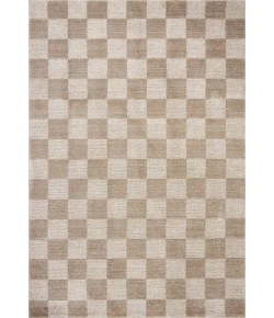 Chris Loves Julia x Loloi Calvin Pebble / Ivory CLV-01 7ft.-10in. X 7ft.-10in. Round Rug