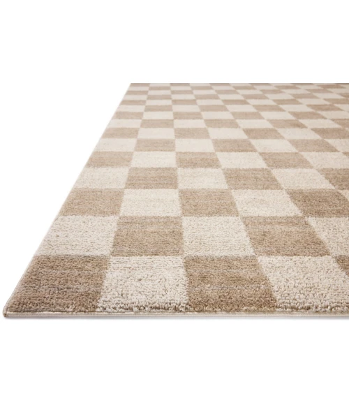 Chris Loves Julia x Loloi Calvin Pebble / Ivory CLV-01 7ft.-10in. X 7ft.-10in. Round Rug