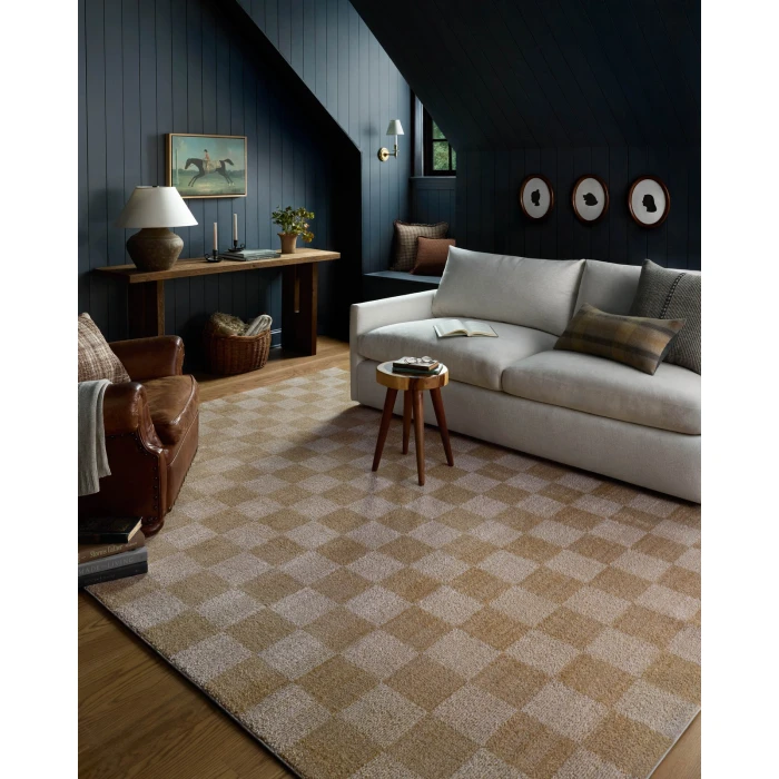 Chris Loves Julia x Loloi Calvin Wheat / Ivory CLV-01 7ft.-10in. X 10ft. Rect. Rug