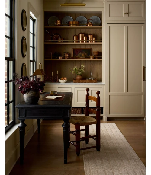 Chris Loves Julia x Loloi Calvin Ivory / Oatmeal CLV-02 7ft.-10in. X 7ft.-10in. Round Rug